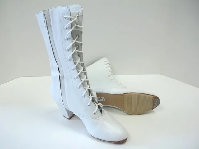 2101 Adelita (Front Lace Boot) in leather w/nails Sizes 10/10.5 - 2