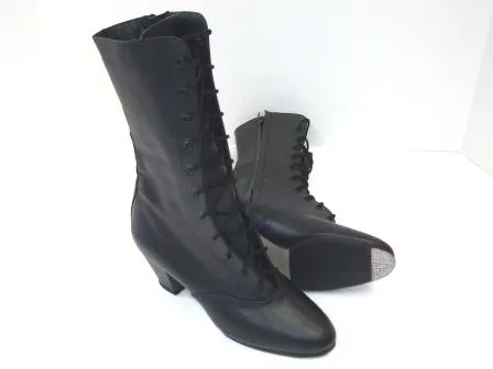 2101 Adelita (Front Lace Boot) in leather w/nails Sizes 2.5 - 9.5