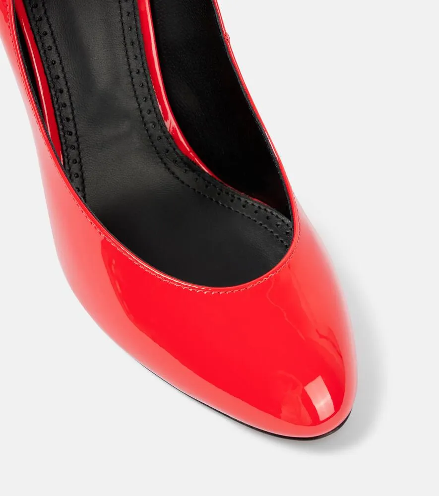 Alaia Decollete patent leather pumps