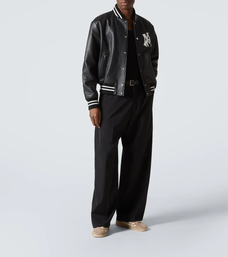 Amiri Pacific Bones suede sneakers