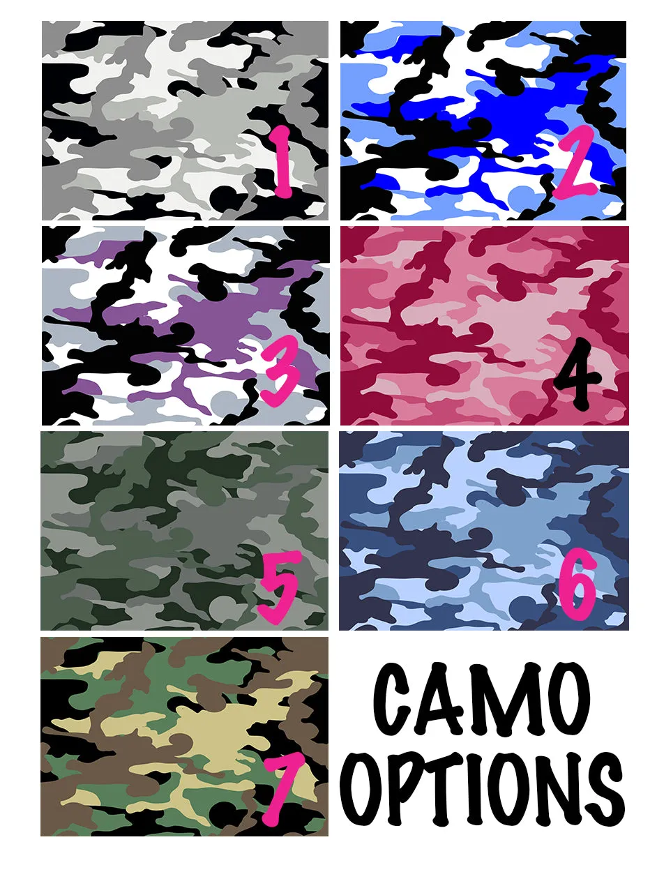 Basketball Custom Slides / Sandals - Camo