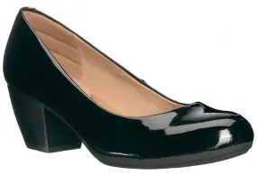 Comfortiva Women's Amora Black Patent