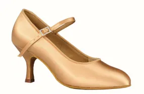 Dance America Ladies Smooth Shoe with Adjustable Strap Brooklyn in Stock