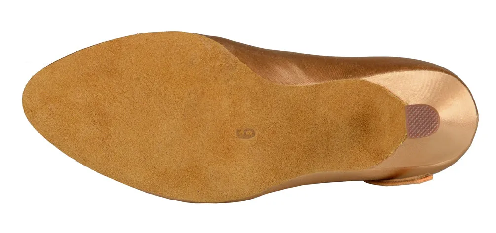 Dance America Ladies Smooth Shoe with Adjustable Strap Brooklyn in Stock