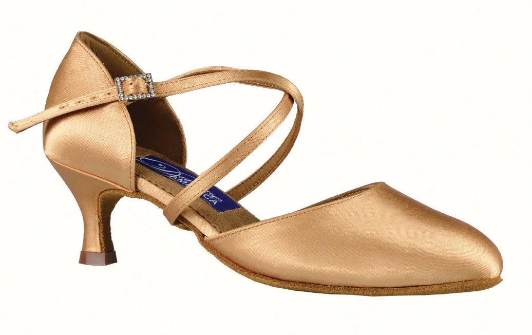 Dance America Smooth Women's Shoe with Soft Rounded Toe Charlotte in Stock