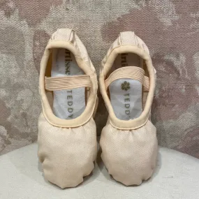 Girls Teddy Split Sole Slippers