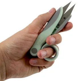 Siska 5-inch Snip Scissors - Silver Titanium (SKSCR001)